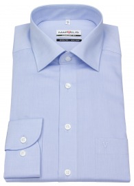 Marvelis Hemd - Comfort Fit - Chambray - hellblau