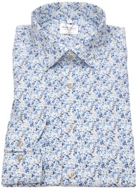 Marvelis Hemd - Modern Fit - Kentkragen - floraler Print - mehrfarbig - ohne OVP