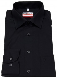 Marvelis Hemd - Modern Fit - schwarz