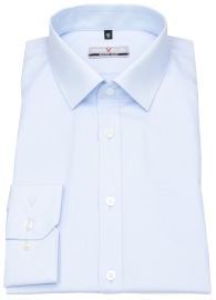 Marvelis Hemd - Super Slim Fit - Kentkragen - hellblau