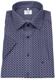 Marvelis Kurzarmhemd - Modern Fit - Print - mehrfarbig