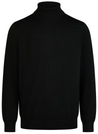 Marvelis Pullover - Merinowolle - Rollkragen - schwarz