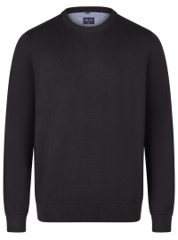 Marvelis Pullover - Rundhals-Ausschnitt - schwarz