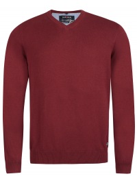 Marvelis Pullover - V-Ausschnitt - bordeaux