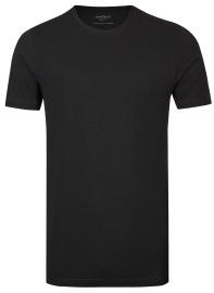 Marvelis T-Shirt Doppelpack - Body Fit - Rundhals - schwarz - ohne OVP