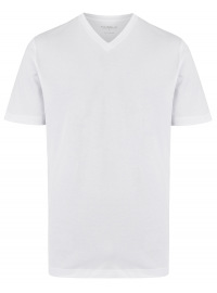 Marvelis T-Shirt Doppelpack - Modern Fit - V-Ausschnitt - weiß