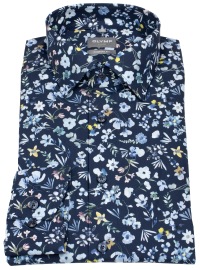 OLYMP Hemd - Comfort Fit - New Kent - floraler Print - mehrfarbig
