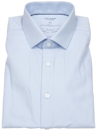 OLYMP Hemd - Level 5 Body Fit - 24/7 Climate Control Shirt - hellblau