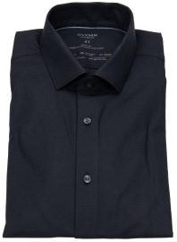 OLYMP Shirt - Level 5 Body Fit - 24/7 Climate Control Shirt - Black