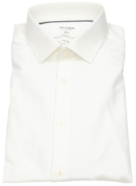 OLYMP Hemd - Level 5 Body Fit - 24/7 Dynamic Flex Shirt - hellbeige - ohne OVP