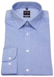 OLYMP Hemd - Level Five Body Fit - Chambray - blau - ohne OVP