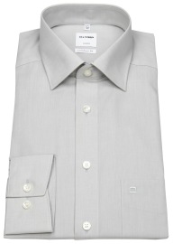 OLYMP Hemd - Luxor Comfort Fit - Chambray - hellgrau - ohne OVP