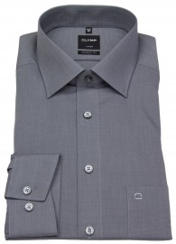 OLYMP Shirt - Luxor Modern Fit - Fil à Fil - Grey