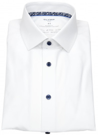OLYMP Hemd - Modern Fit - 24 / Seven Shirt - weiß - extra langer 69cm Arm