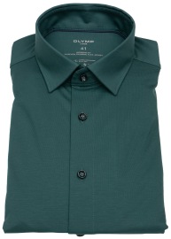 OLYMP Hemd - Modern Fit - 24/7 Flex Jersey - grün - ohne OVP