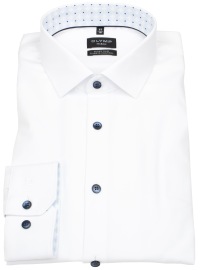 OLYMP Hemd - No. 6 Super Slim - 24/7 Climate Control Shirt - weiß