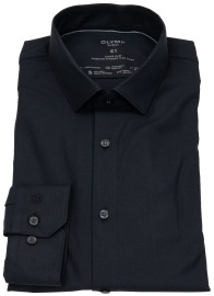 OLYMP Hemd - No. 6 Super Slim - 24/7 Dynamic Flex Shirt - schwarz - ohne OVP