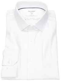 OLYMP Hemd - No. 6 Super Slim - 24/7 Dynamic Flex Shirt - weiß