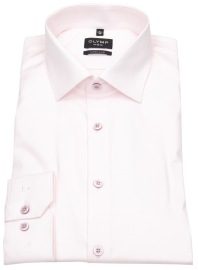OLYMP Hemd - No. Six Super Slim - Struktur - rosé