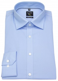 OLYMP Hemd - No. Six Super Slim - Under Button Down - hellblau