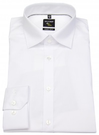 OLYMP Hemd - No. Six Super Slim - Under Button Down - weiß