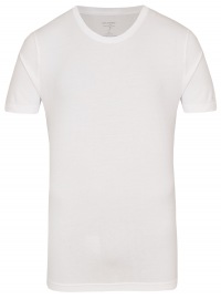 OLYMP Level Five Body Fit - T-Shirt - Rundhals-Ausschnitt - weiß