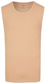 OLYMP Level Five Body Fit - Tank Top - Rundhals - caramel