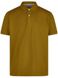OLYMP Poloshirt - Regular Fit - Piqué - olivgrün