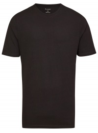 OLYMP T-Shirt Two-pack - Modern Fit - Round-neck - Black