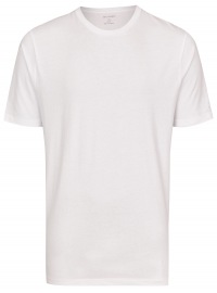 OLYMP T-Shirt Doppelpack - Modern Fit - Rundhals - weiß