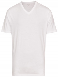 OLYMP T-Shirt Doppelpack - V-Ausschnitt - weiß - ohne OVP