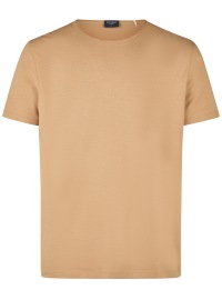 OLYMP T-Shirt - Regular Fit - Round-neck - Caramel