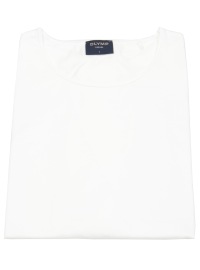 OLYMP T-Shirt - Regular Fit - Rundhals - weiß