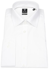 Pure Hemd - Modern Fit - Kentkragen - weiß