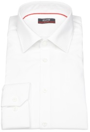 Pure Hemd - Slim Fit - Kentkragen - weiß