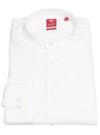Pure Shirt - Slim Fit - Banded Collar - White