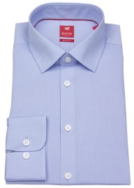 Pure Hemd - Slim Fit Stretch - Kentkragen - hellblau - ohne OVP