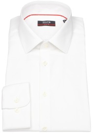 Pure Hemd - Slim Fit Stretch - Kentkragen - weiß