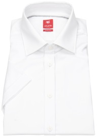 Pure Short Sleeve Shirt - Slim Fit - Kent Collar - White