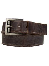 Pure Leather Belt - Brown