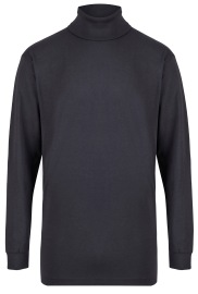 Ragman Rollkragenshirt - Longsleeve - dunkelblau - ohne OVP