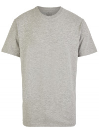 Ragman T-Shirt Two-pack - Round-neck - Grey