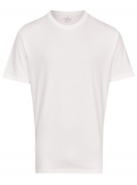 Ragman T-Shirt Doppelpack - Rundhals - weiß