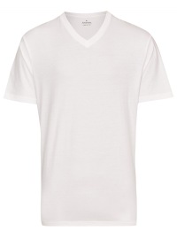Ragman T-Shirt Two-pack - V-neck - White