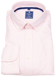 Redmond Hemd - Comfort Fit - Button Down Kragen - Oxford - rosa - ohne OVP