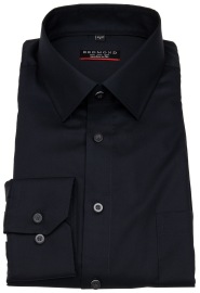 Redmond Hemd - Modern Fit - Kentkragen - Twill - schwarz - ohne OVP