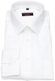 Redmond Hemd - Modern Fit - Kentkragen - Twill - weiß - ohne OVP