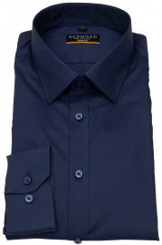 Redmond Hemd - Slim Fit - Kentkragen - blau