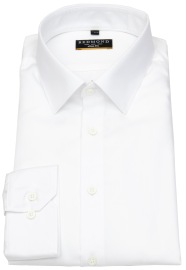 Redmond Shirt - Slim Fit - Kent Collar - Twill - White