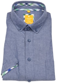 Redmond Kurzarmhemd - Casual Modern Fit - Button Down Kragen - Oxford - blau - ohne OVP
